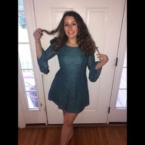 Jolt Blue Lace Dress!